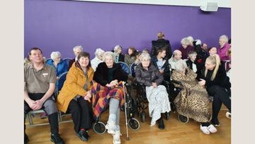 Wigan care home attends local dance off